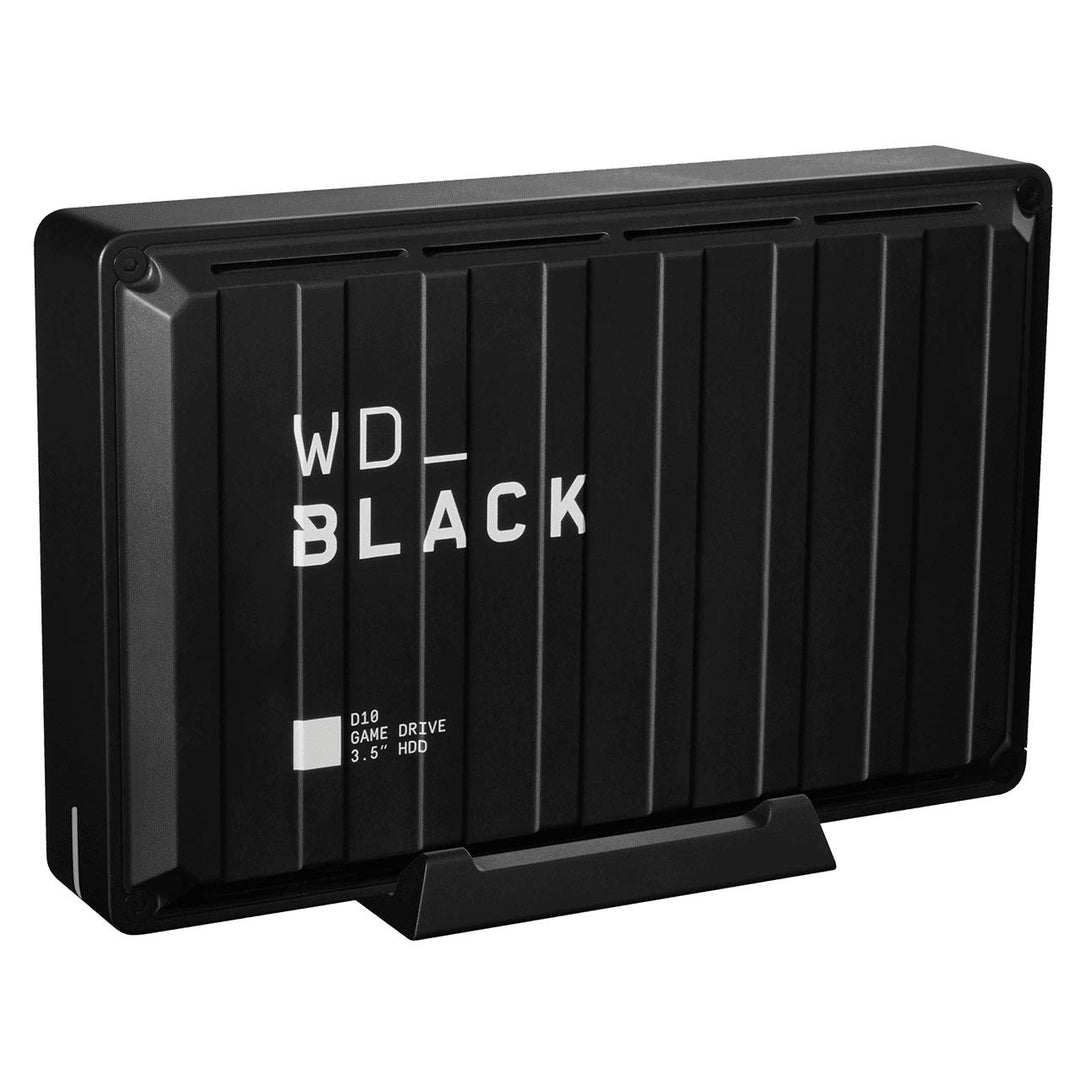 WD_BLACK D10 Game Drive externe Festplatte 8 TB (Übertragungsgeschwindigkeit bis zu 250 MB/s, 7200 U