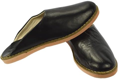 100% Leder Solide und Bequeme Hausschuhe für Damen und Herren für Zuhause oder Outdoor - Traditionel