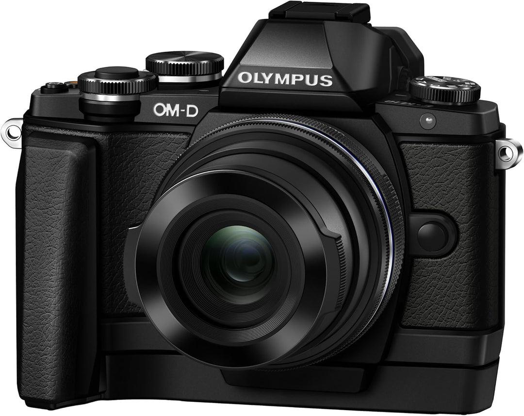 Olympus LC-37C automatischer Objektivdeckel (geeignet für M.Zuiko 14-42 mm EZ) schwarz schwarz Singl