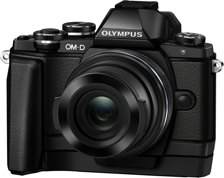 Olympus LC-37C automatischer Objektivdeckel (geeignet für M.Zuiko 14-42 mm EZ) schwarz schwarz Singl