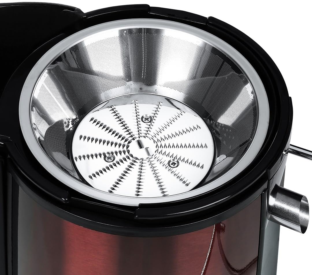 ADLER Entsafter - 1000W Leistung, 2L Tresterbehälter