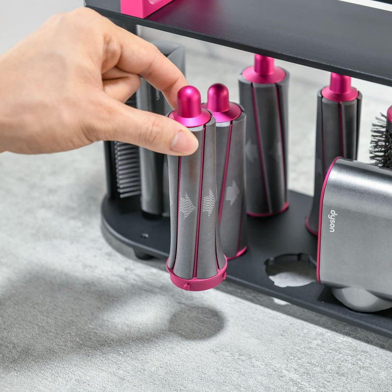 simpletome Halterung für Dyson Lockenwickler Aluminium Ständer Badezimmer Aufbewahrungsgestell für D