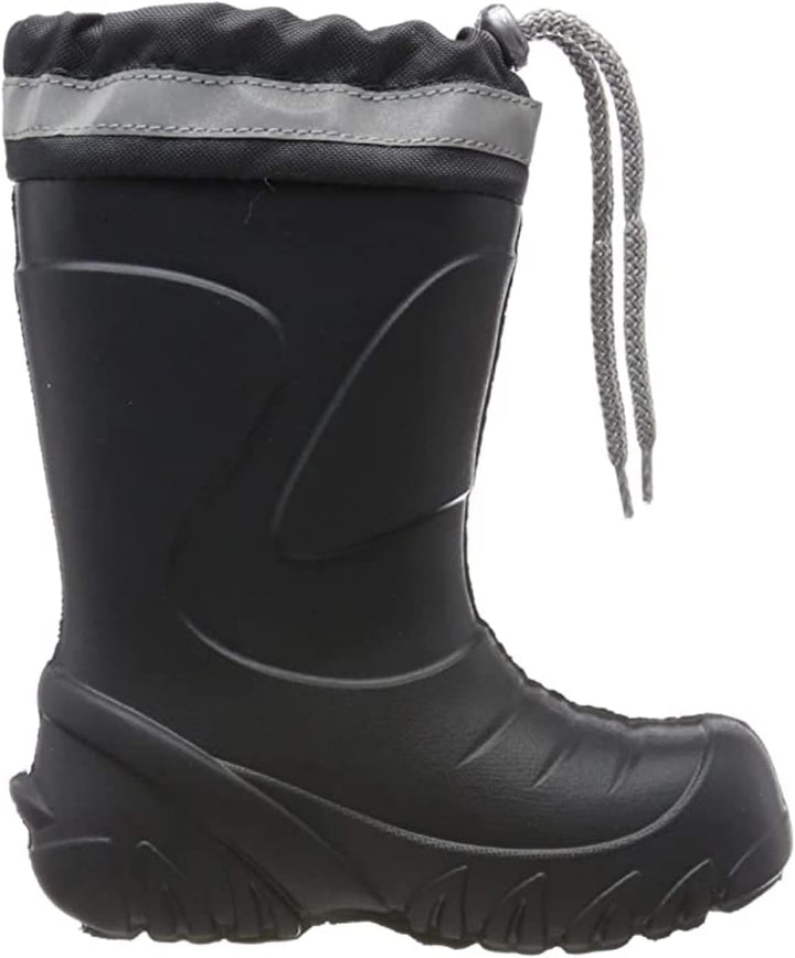 demar. EVA federleichte Kinder Gummistiefel mit Stulpe gefüttert MAMMUT-S 22/23 EU Graphit, 22/23 EU