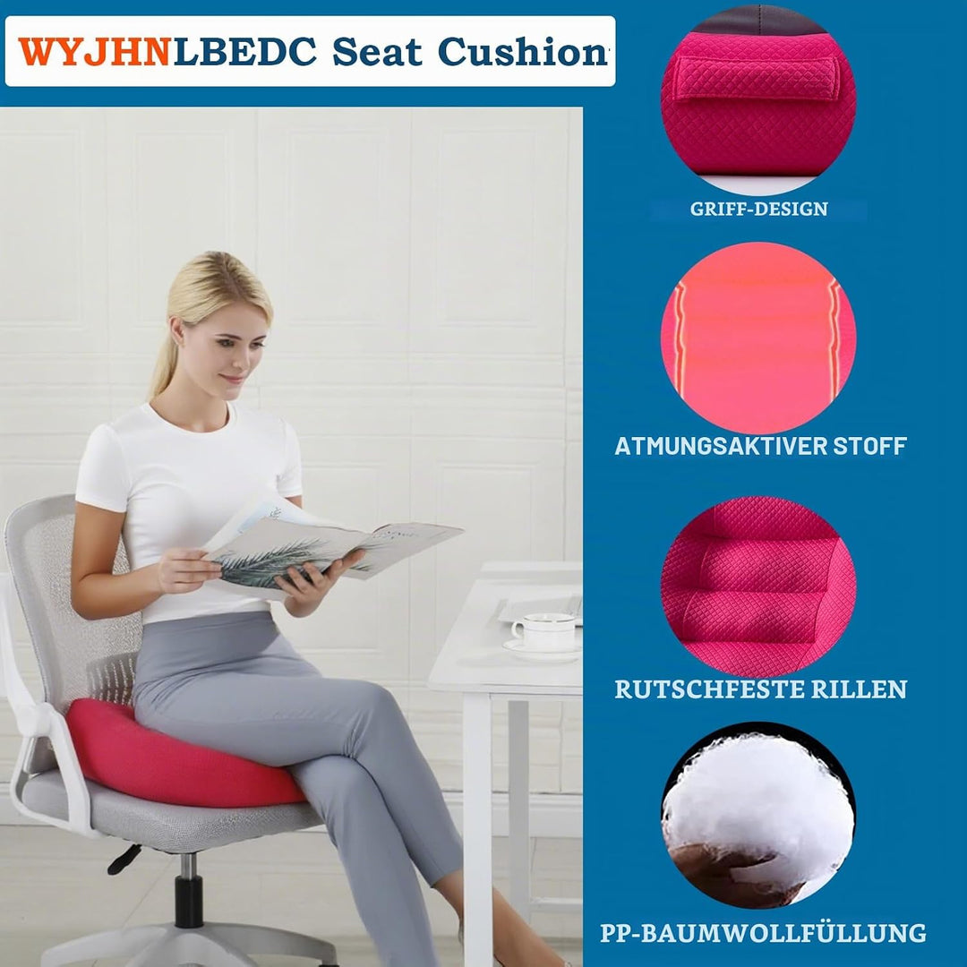 Sitzauflage/Sitzerhöhung Auto, Sitzkissen/Stuhlkissen 40x40 Bürostuhl Ergonomisch Orthopädisches Sit