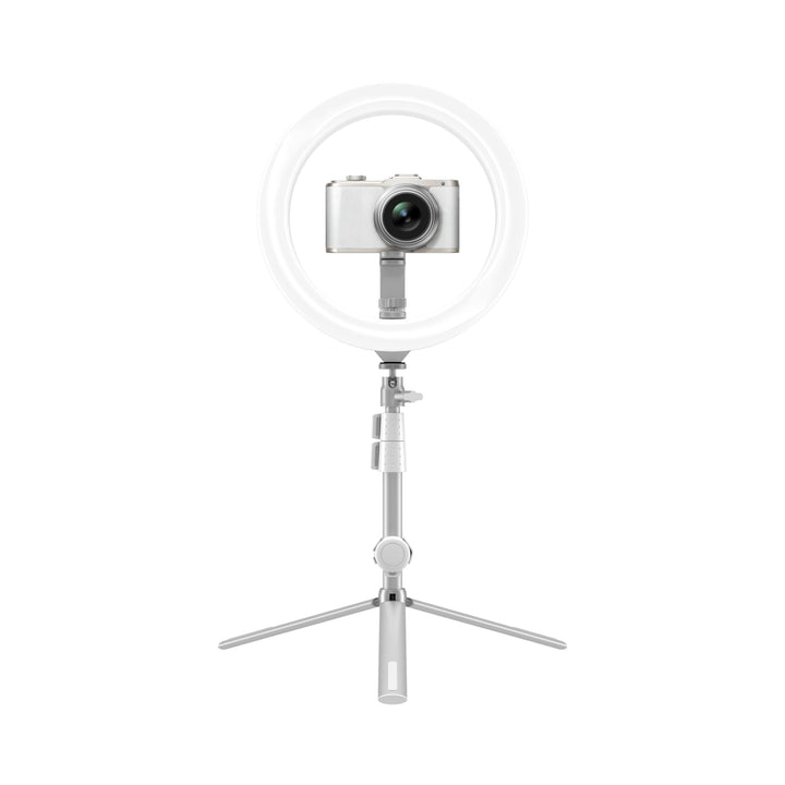 Kodak LED Ringlicht mit Stativ für Smartphones & kleine DSLR- und Actioncams (25cm Durchmesser; Vers