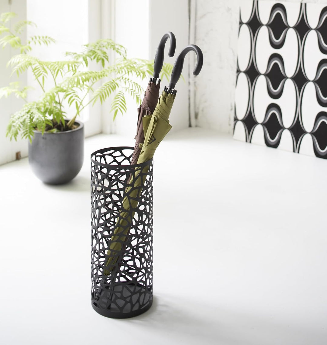 Umbrella Stand Nest round - black One Size Schwarz, One Size Schwarz