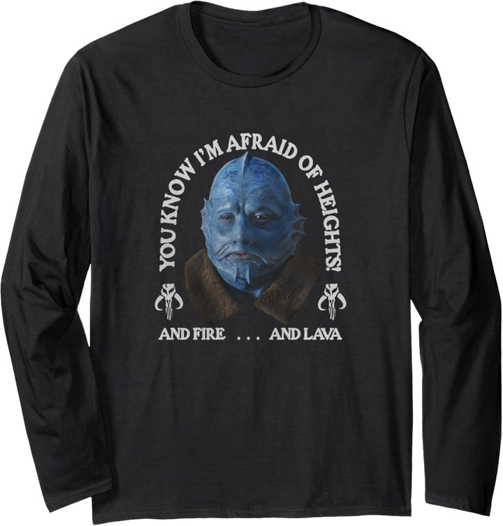 Star Wars: The Mandalorian Mythrol I'm Afraid Langarmshirt