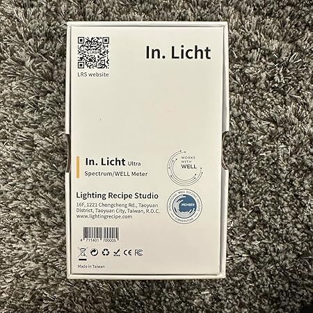 In.licht Ultra Professionelles Spektrometer & Lichtmessgerät (Well Zertifiziert) – Handheld Messung