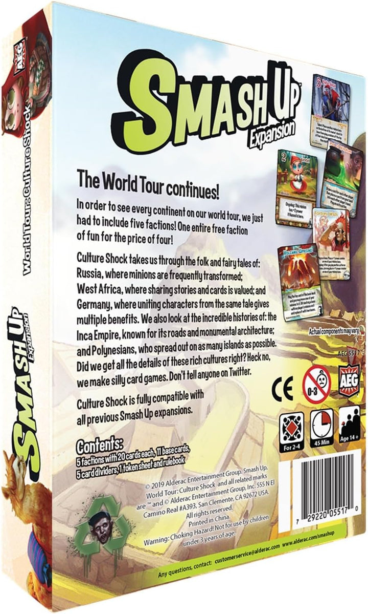 Alderac Entertainment 5517 - Smash Up World Tour - Culture Shock