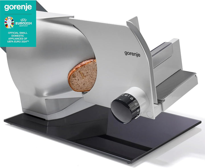 Gorenje R 902 A Alleschneider, Solingen Messer, Made in Europe, Sicherheitstaste, einstellbare Schni