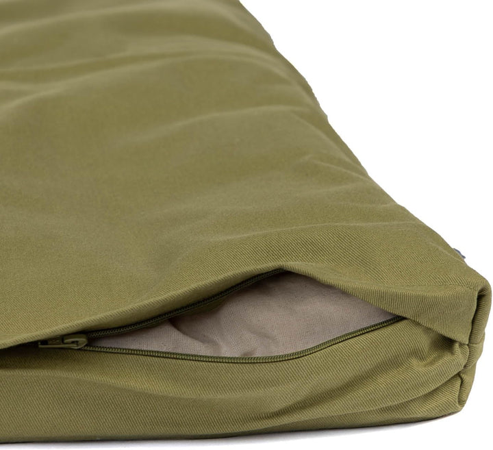 Bodhi Meditationsmatte ZABUTON | ECO Serie | Klassische Yoga Matte mit abnehmbarem Bezug aus 100% Bi