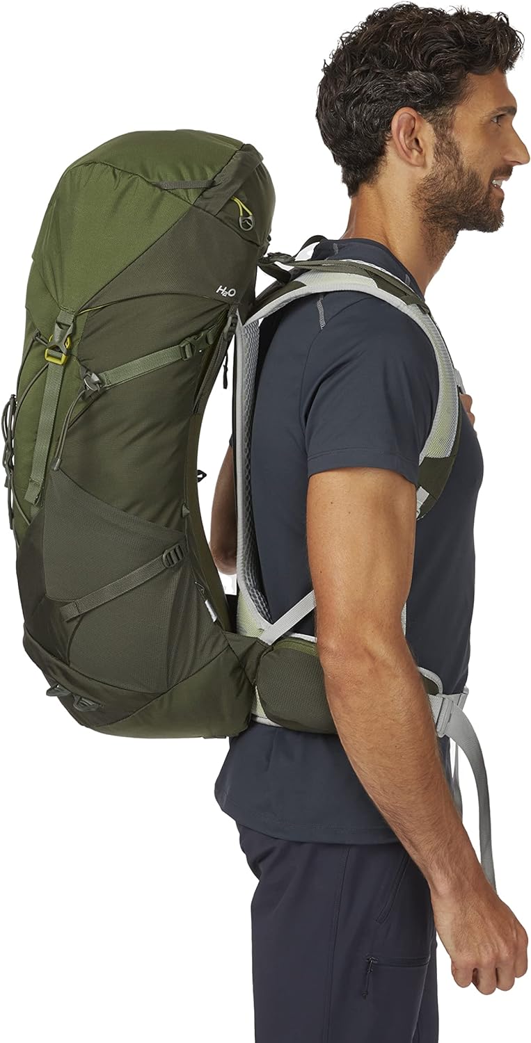 Lowe Alpine AirZone Trail Camino 37:42 Rucksack Trekkingrucksack Wanderrucksack Army-bracken M, Army