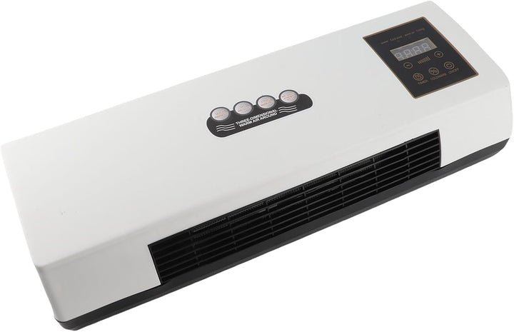 Dioche Wandmontierter Air Cooler - Kleiner Tragbarer Wand-Luftkühler mit Kühlen/Heizen, Timer und Fe