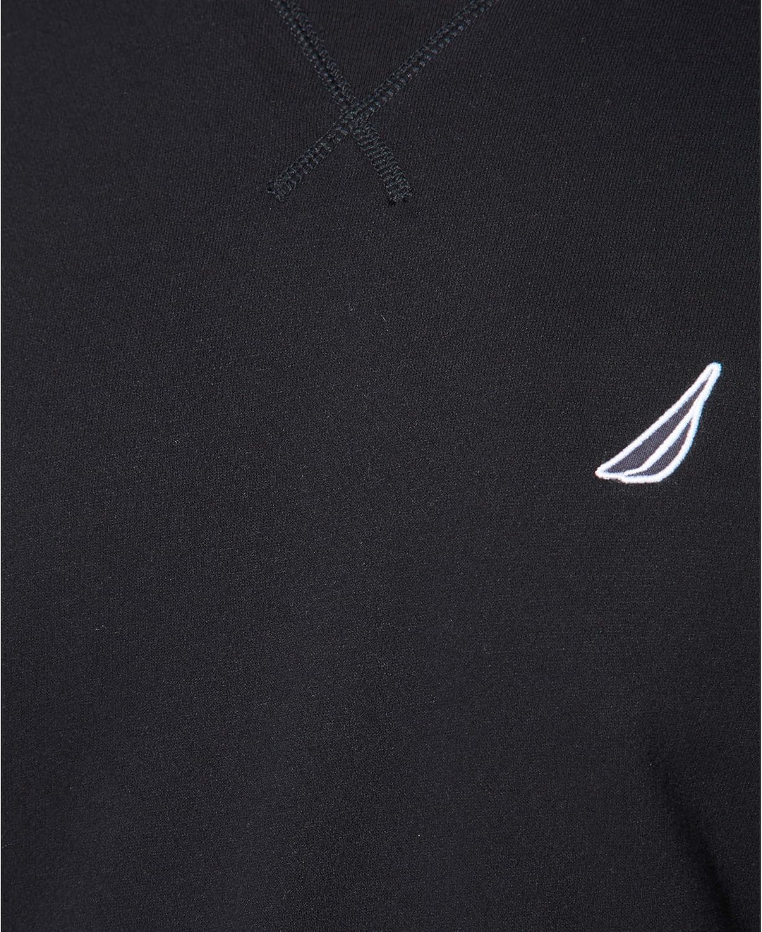 Nautica Herren Basic Crew Neck Fleece Sweatshirt XXL True Black, XXL True Black