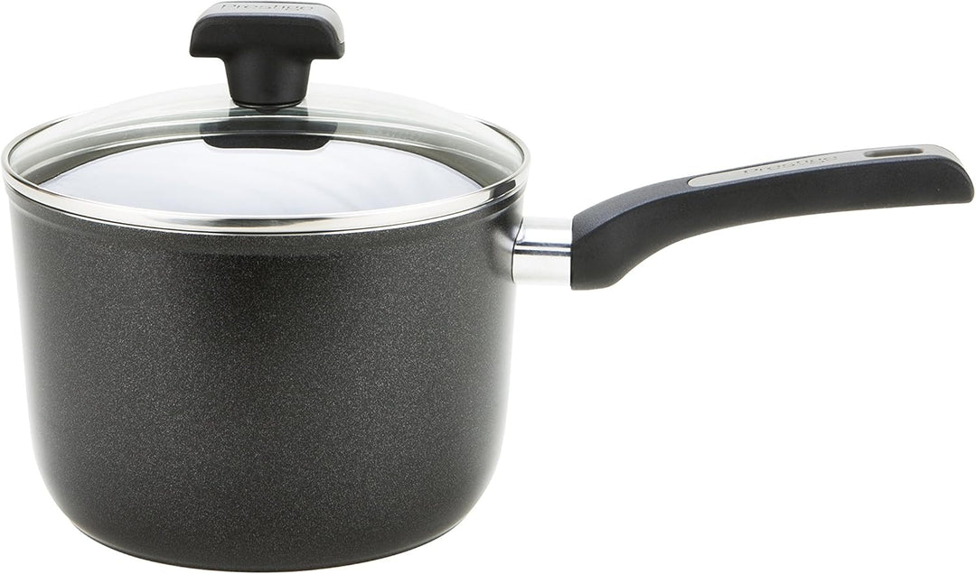 Prestige Duraforge Aluminium 5 piece cookware set-Black Kochgeschirr, Schwarz 5-Piece, 5-Piece