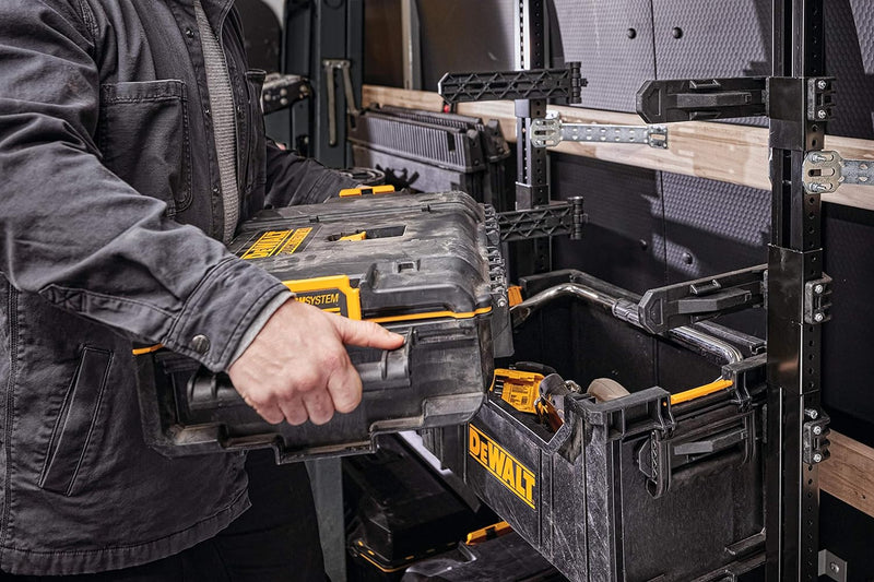 Dewalt Toughsystem 2.0 Box DS165 DWST83293-1 (kleine Werkzeugbox für allgemeinen Einsatz, IP65-staub