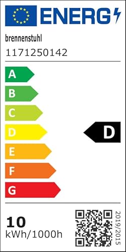 Brennenstuhl LED Strahler JARO 1060 P (LED Wandstrahler für aussen IP65, 10W, 1150lm, 6500K, mit Bew