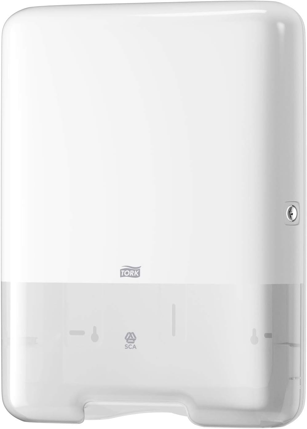 Tork 553000 Handtuchspender, mit C-Falz, Weiss