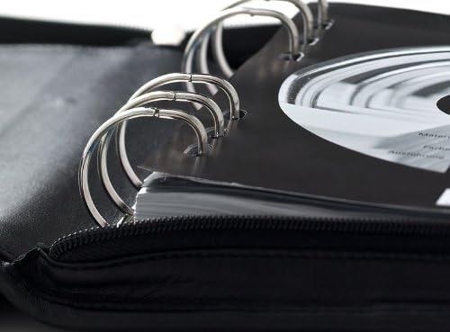 Chronoplan 50102 nachfüllbarer Terminplaner / Organizer / Terminkalender Mappe aus Premium Rindnappa