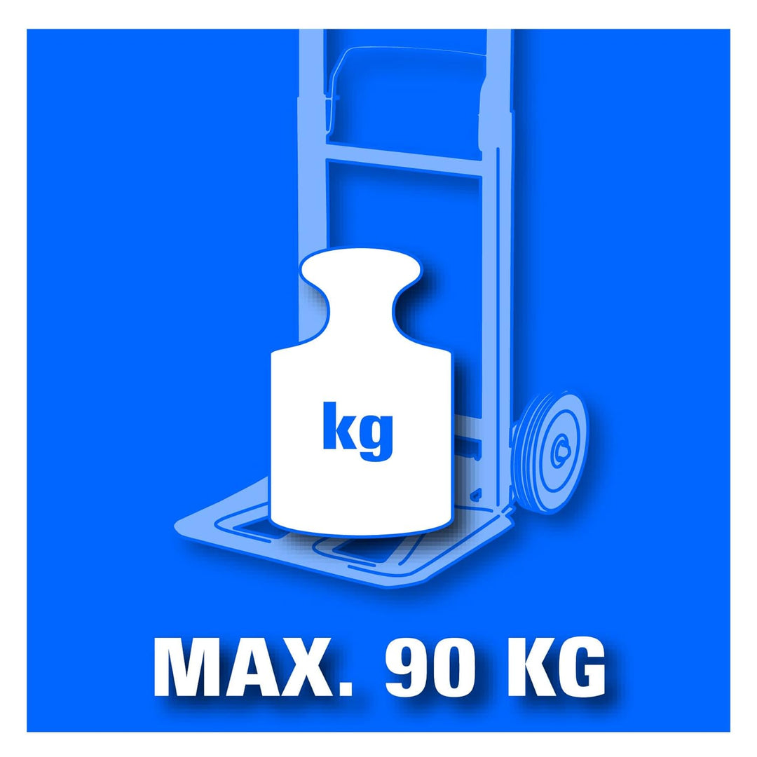 Zusammenklappbare Sackkarre von Einhell, BT-HT 90, Tragekapazität: