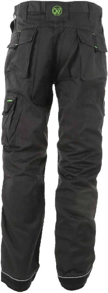 Apache - Halfter Hosen - APAHTG 33L 40W Schwarz & Grau, 33L 40W Schwarz & Grau