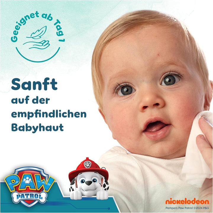 Pampers Harmonie Aqua Baby-Feuchttücher, 15 Packungen = 720 Feuchttücher, 1 stück (720er Pack)