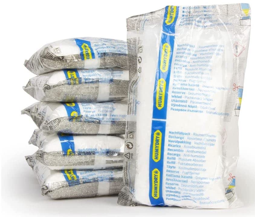 Nachfüllpackungen 6x1kg für Luftentfeuchter HUMYDRY®, 6x1kg