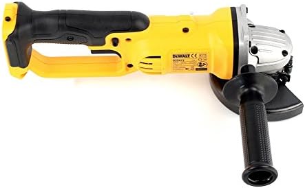 Dewalt 18 Volt 125 mm Akku-Winkelschleifer DCG412NT (flaches Getriebegehäuse, werkzeuglose verstellb