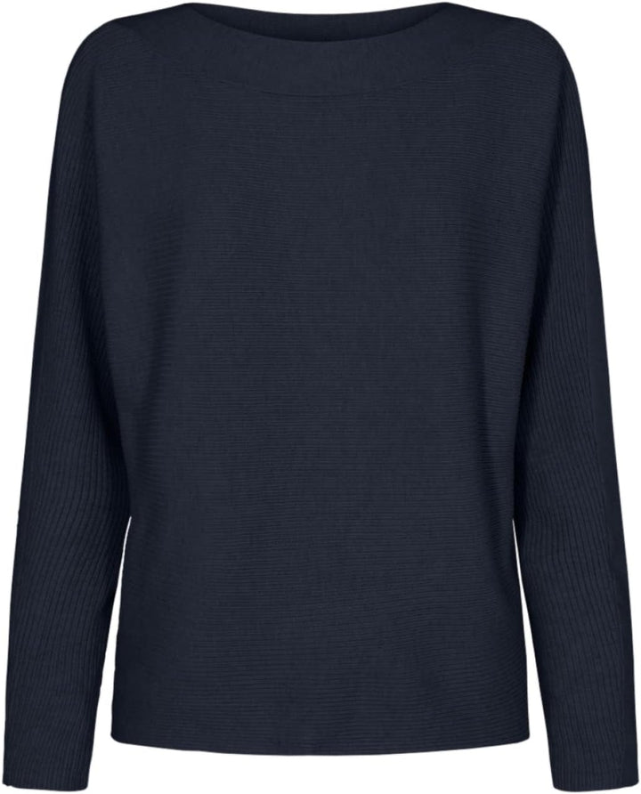 SOYACONCEPT Damen Pullover S 96910 Navy Melange, S 96910 Navy Melange
