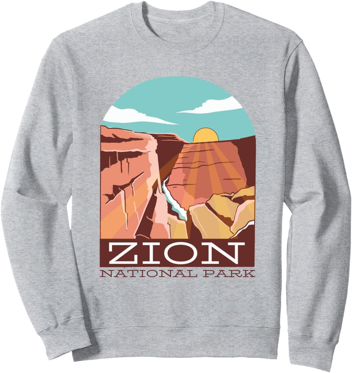 Zion Nationalpark USA Damen Kinder Männer Sweatshirt