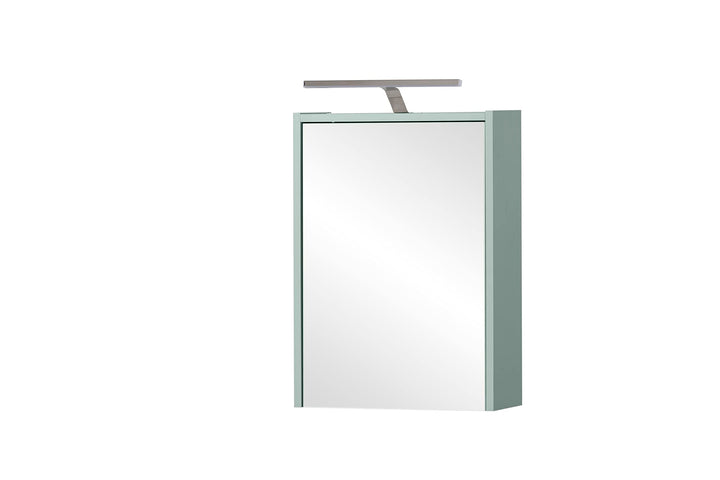 Schildmeyer Carlos Spiegelschrank, Holzwerkstoff, Pistazie, 43,5 cm Pistazie 43,5 cm, Pistazie 43,5