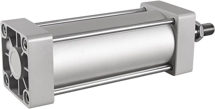 Heschen Pneumatischer Standard-Luftdruckzylinder, SC 80-150, PT3/8 Anschluss, 80mm Bohrung, 150mm Hu