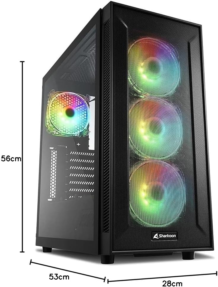 Sharkoon TG6M RGB PC Gehäuse
