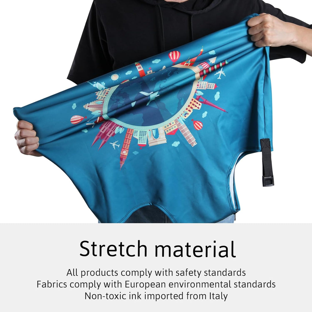 OrgaWise Kofferhülle Luggage Cover Gepäck Cover Gepäckabdeckung for Travel Luggage Schutzhülle Koffe