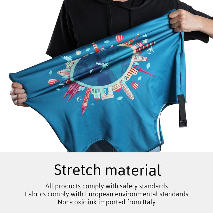 OrgaWise Kofferhülle Luggage Cover Gepäck Cover Gepäckabdeckung for Travel Luggage Schutzhülle Koffe