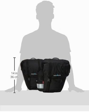 KLICKfix Fahrradtasche, schwarz, M Classic Hinterradt, Classic Hinterradt