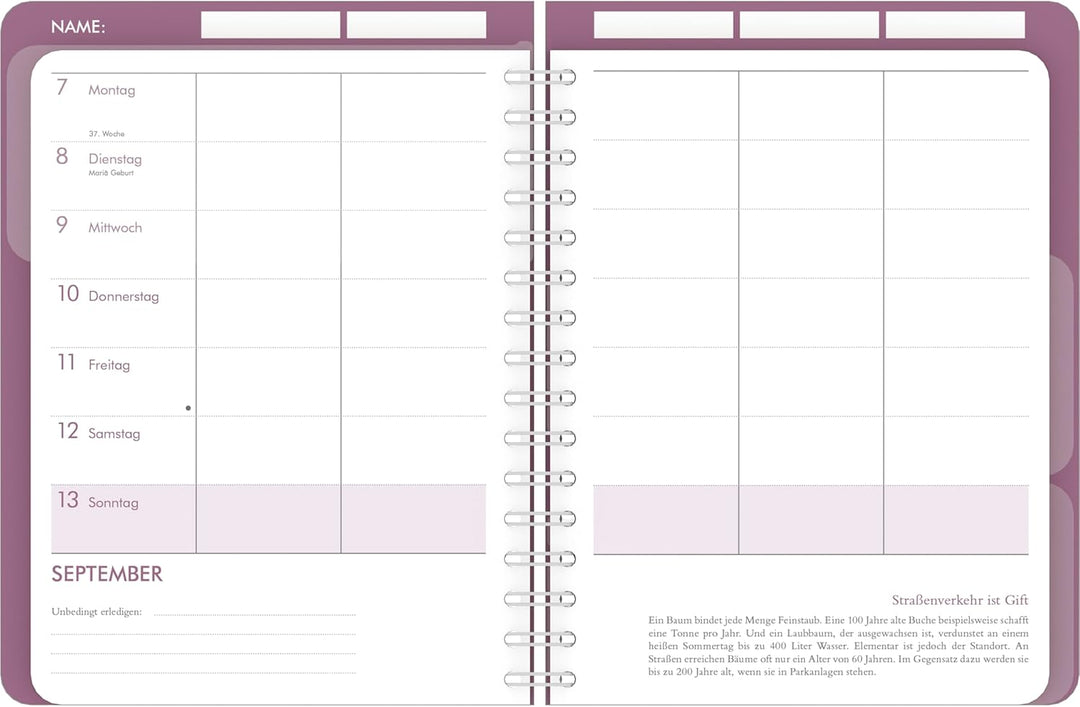 Familienplaner-Buch Glamour 2026 - Diary - Buchkalender - Taschenkalender - 17,5x23,1: Diary