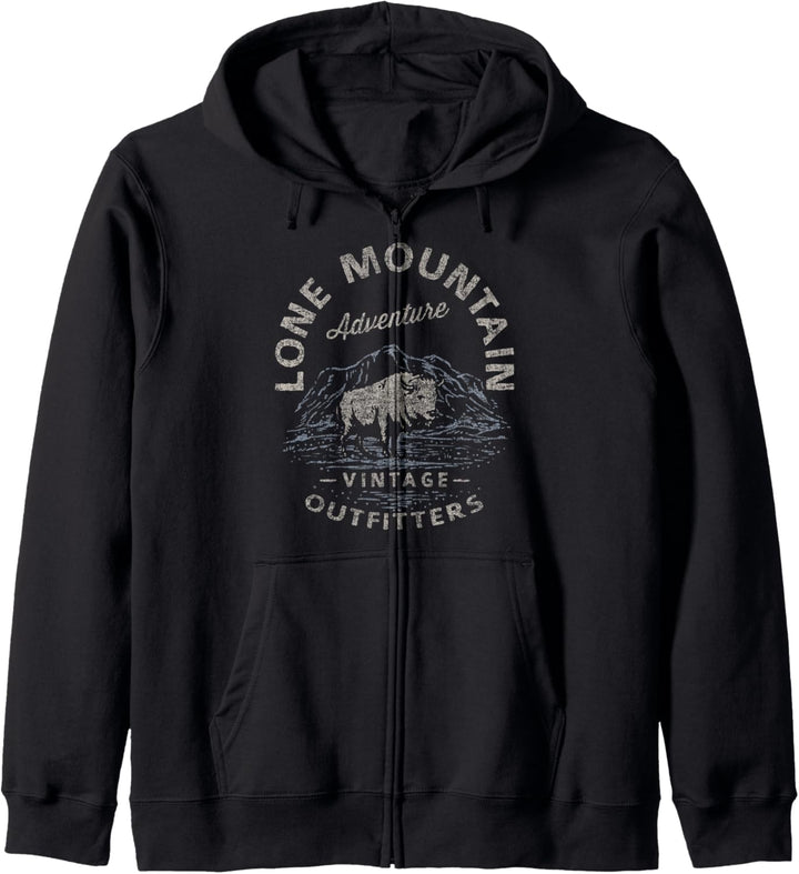 Trendy Lone Mountain Adventure Kapuzenjacke