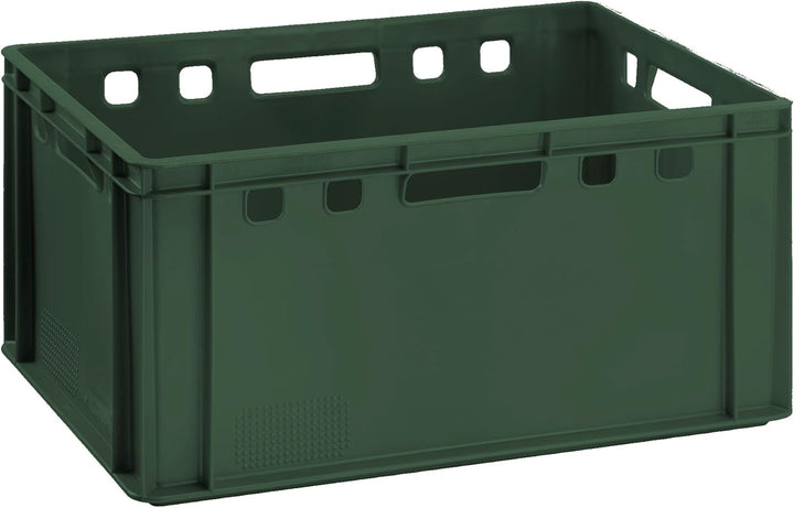 BURI 4x Fleischkiste E3 Metzgerkiste 60x40x30 cm lebensmittelecht, robust, stapelbar - Eurokisten La