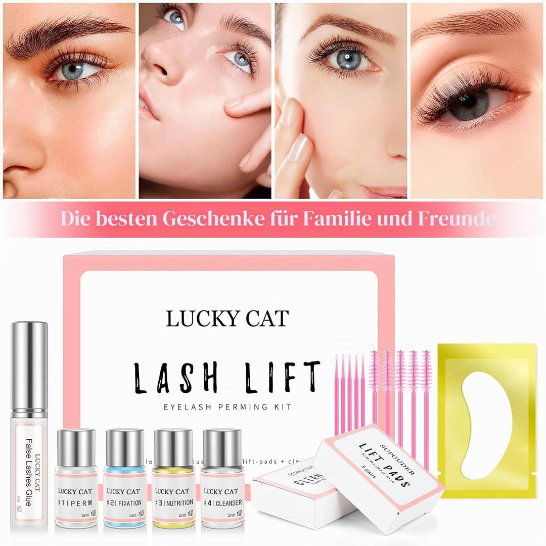 2024 Wimpernlifting Set,Wimpernverlängerung Kit Professionell,Lash Lifting kit,Wimpernwellen Starter