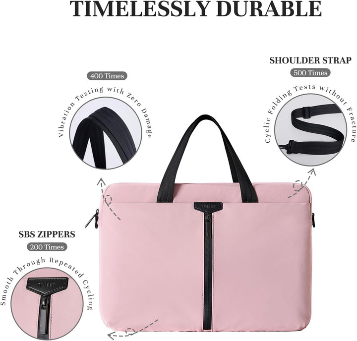 Timeet Laptoptasche 17 Zoll mit Abnehmbarem Schultergurt 360°-Schutz 17 3 Zoll Laptop Tasche Arbeits