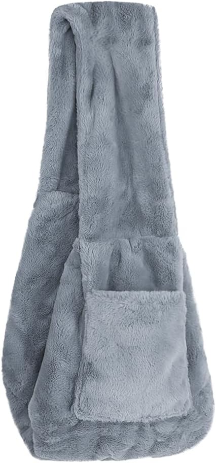 Hundetasche Plüsch Tragetasche Winter Warm Hundetragetasche Gemütliche Katzentasche Atmungsaktive Tr