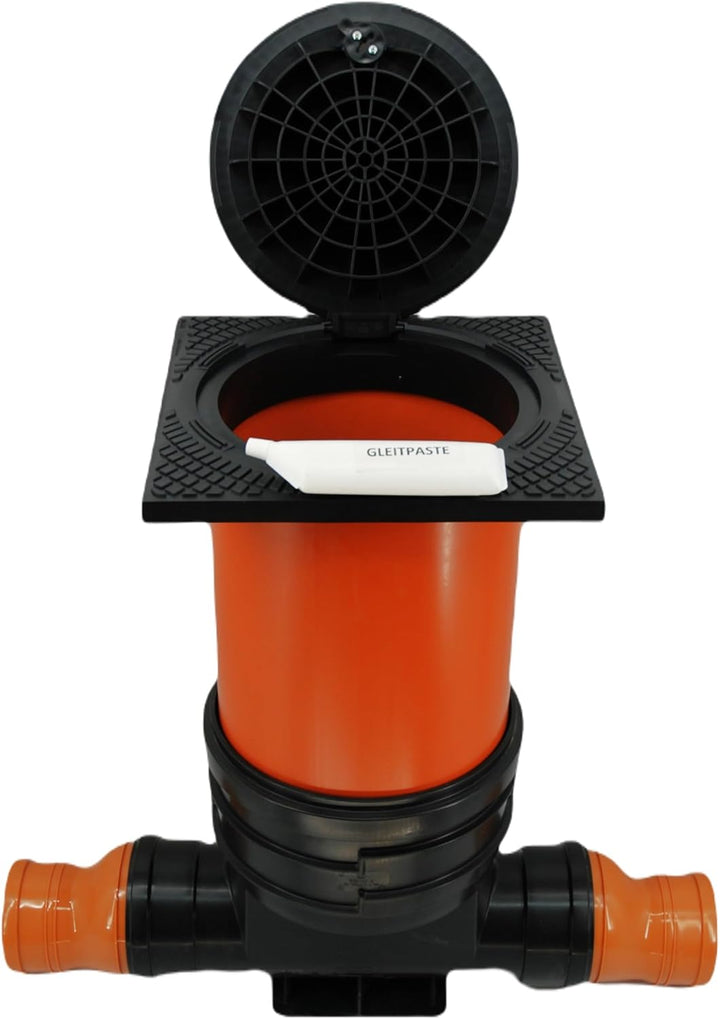 KG Kontrollschacht DN 315/ Anschlüsse160-125-110 Höhe 0,5m bis 2m Revisionsschacht Abwasserschacht S