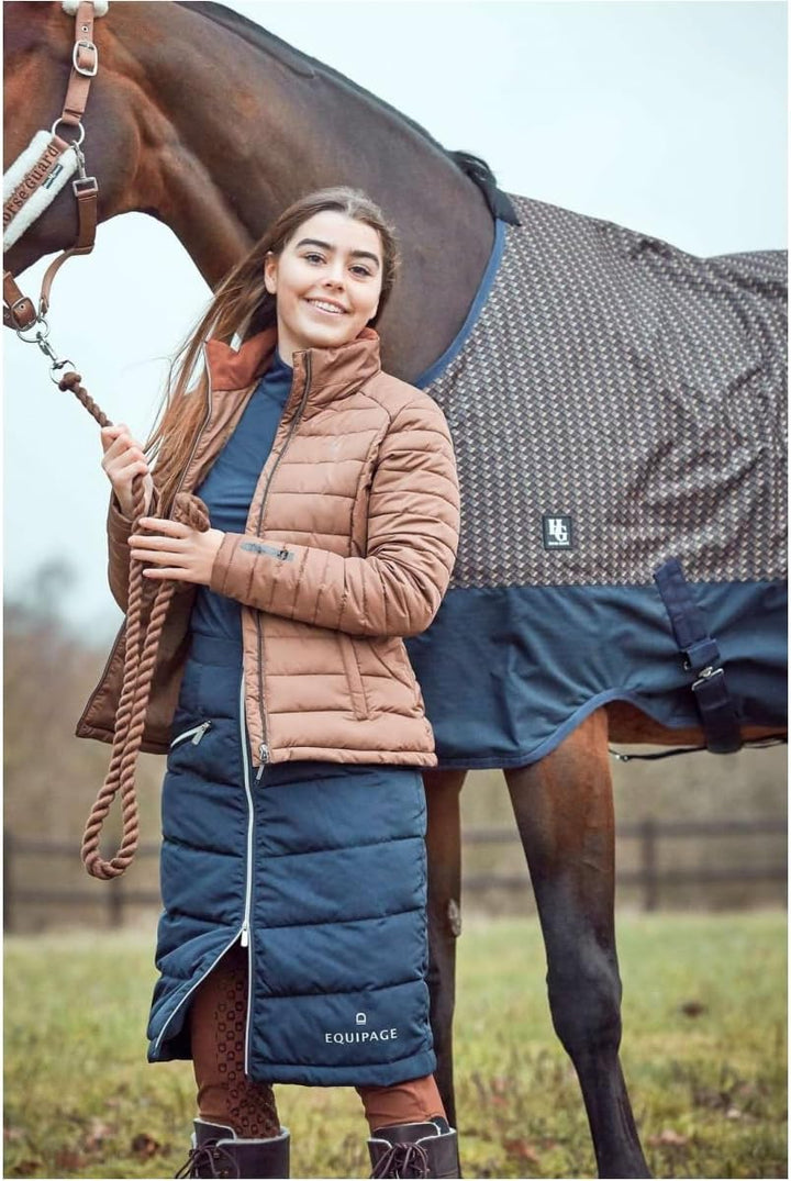 RL24 - Thermoreitrock Eleri von Equipage | Winterrock wasserabweisend & atmungsaktiv | Thermorock mi