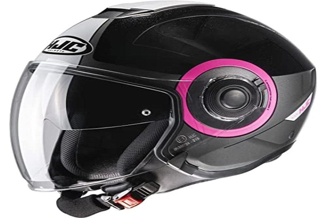 HJC Jethelm i40 Panadi M Black/White/Pink, M Black/White/Pink