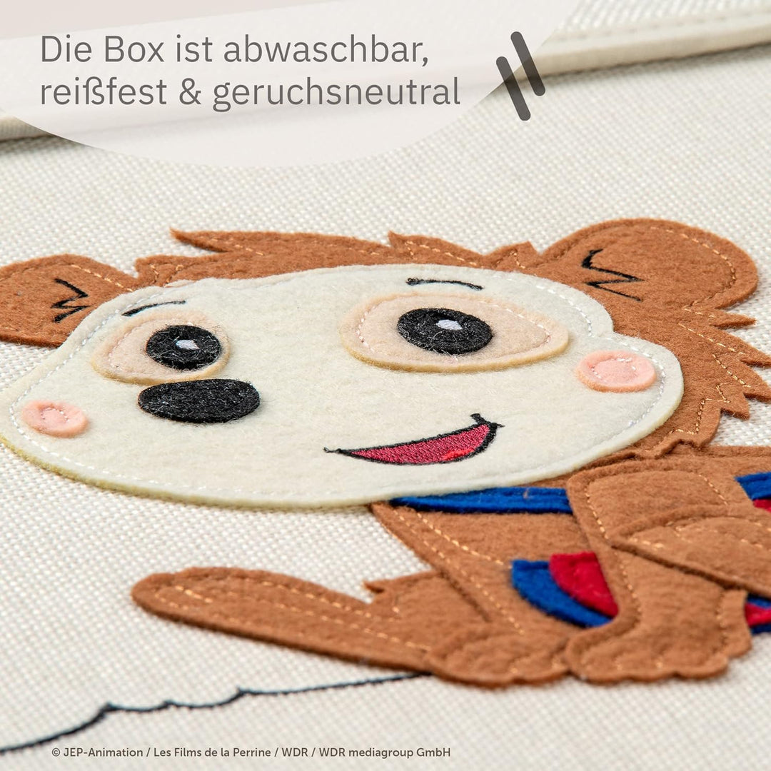 LIFENEY meets Bobo Siebenschläfer Aufbewahrungsbox mit Deckel für Kinder – Box mit dem kultigen Sieb