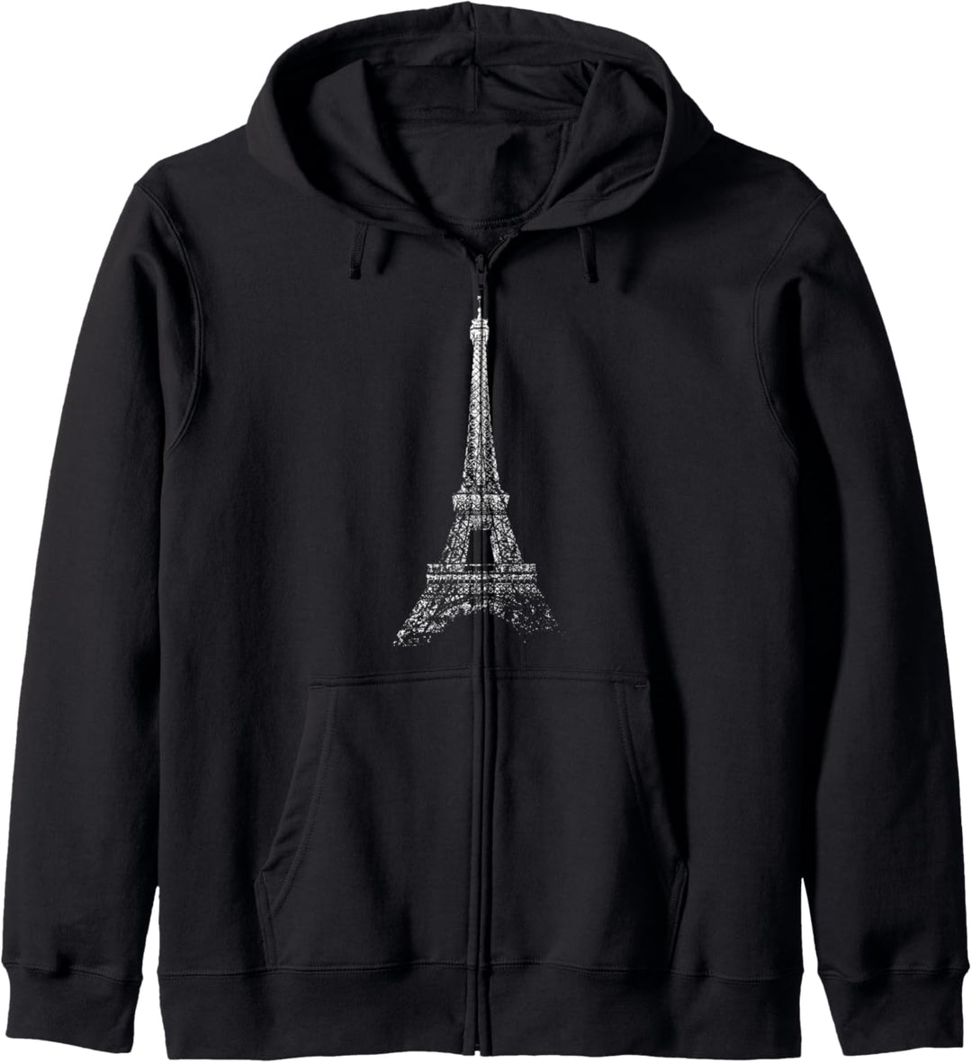 Paris Eiffelturm Vintage Skyline Love Frankreich Tour Eiffel Kapuzenjacke