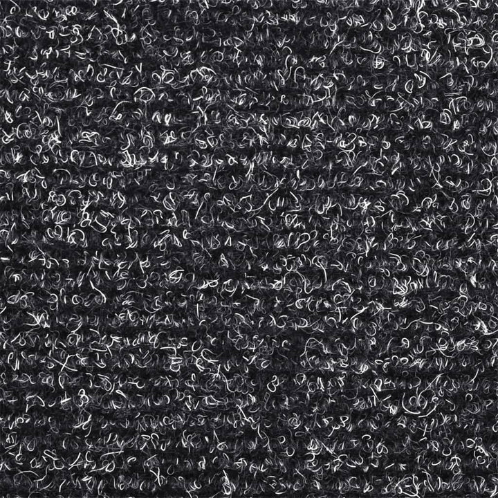 vidaXL 15x Stufenmatte Selbstklebend Dunkelgrau Treppenmatten Treppenteppich 15x/65 x 21 x 4 cm Dunk