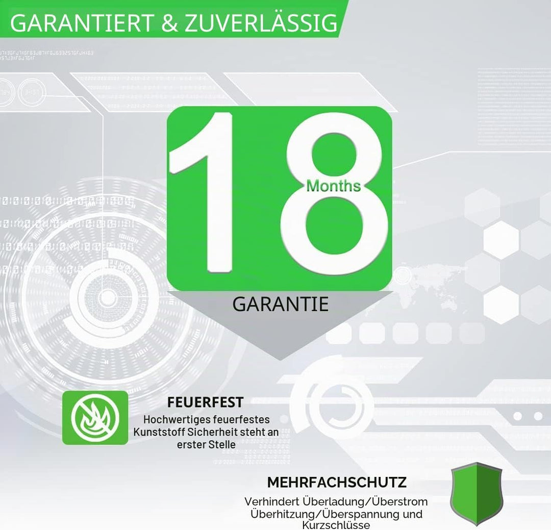 XITAIAN 19V 7.9A 150W Adapter Netzteil Ladegerät Ersatz für HP HSTNN-HA09 (7.4x5.0mm)
