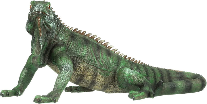 Design Toscano Iggy der Leguan Gartenstatue, Polyresin, Vollfarbe, 24 x 56 x 22 cm 24x56x24 cm, 24x5